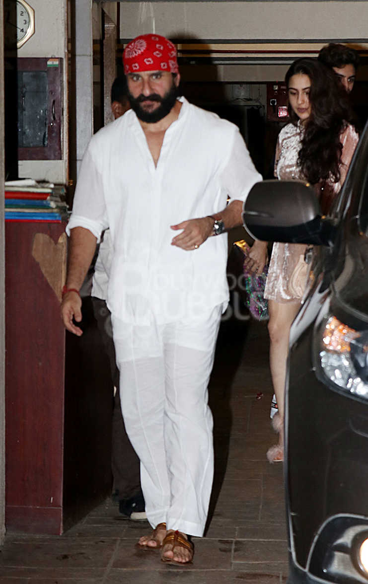 saif ali khan birthday bash