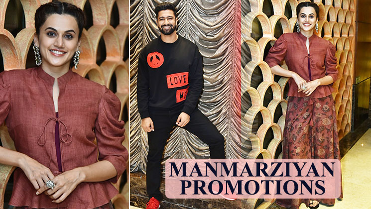 taapsee vicky manmarziyaan promotion pics