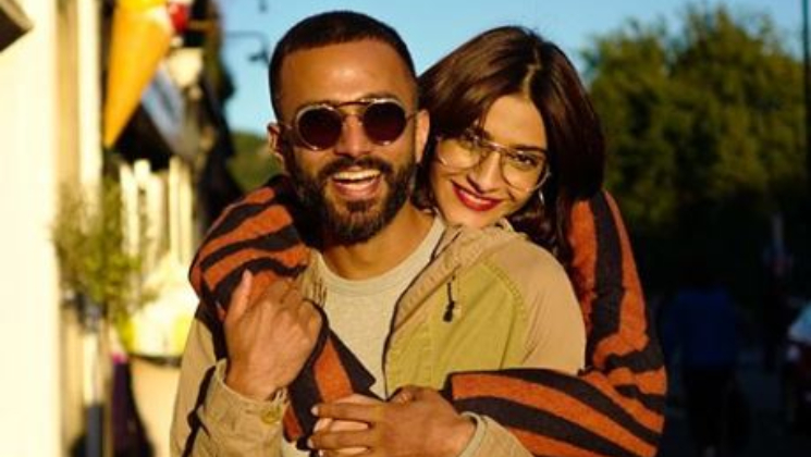 Sonam Kapoor Anand Ahuja Gym Picture