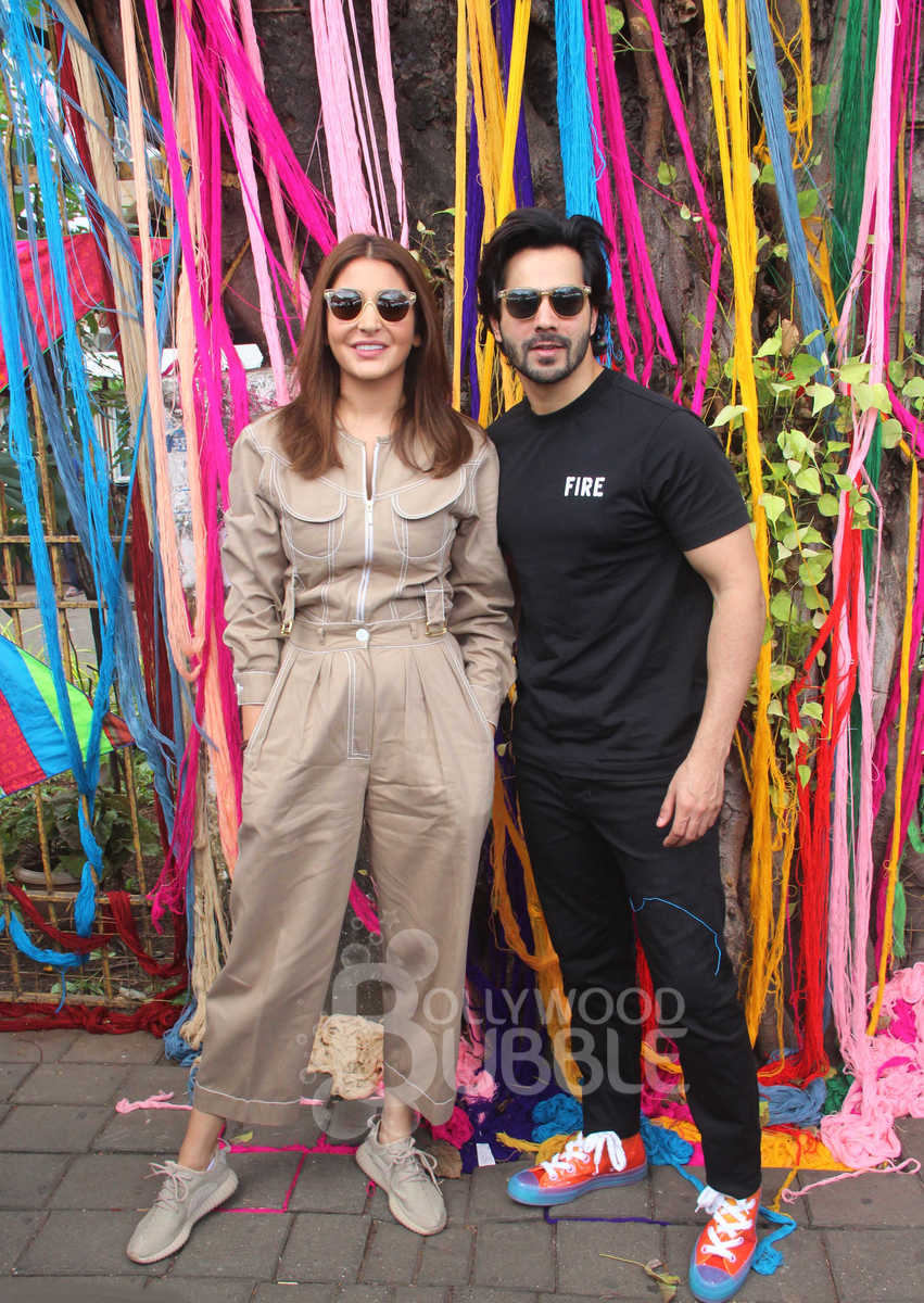 Sui Dhaaga Mumbai promotions pictures