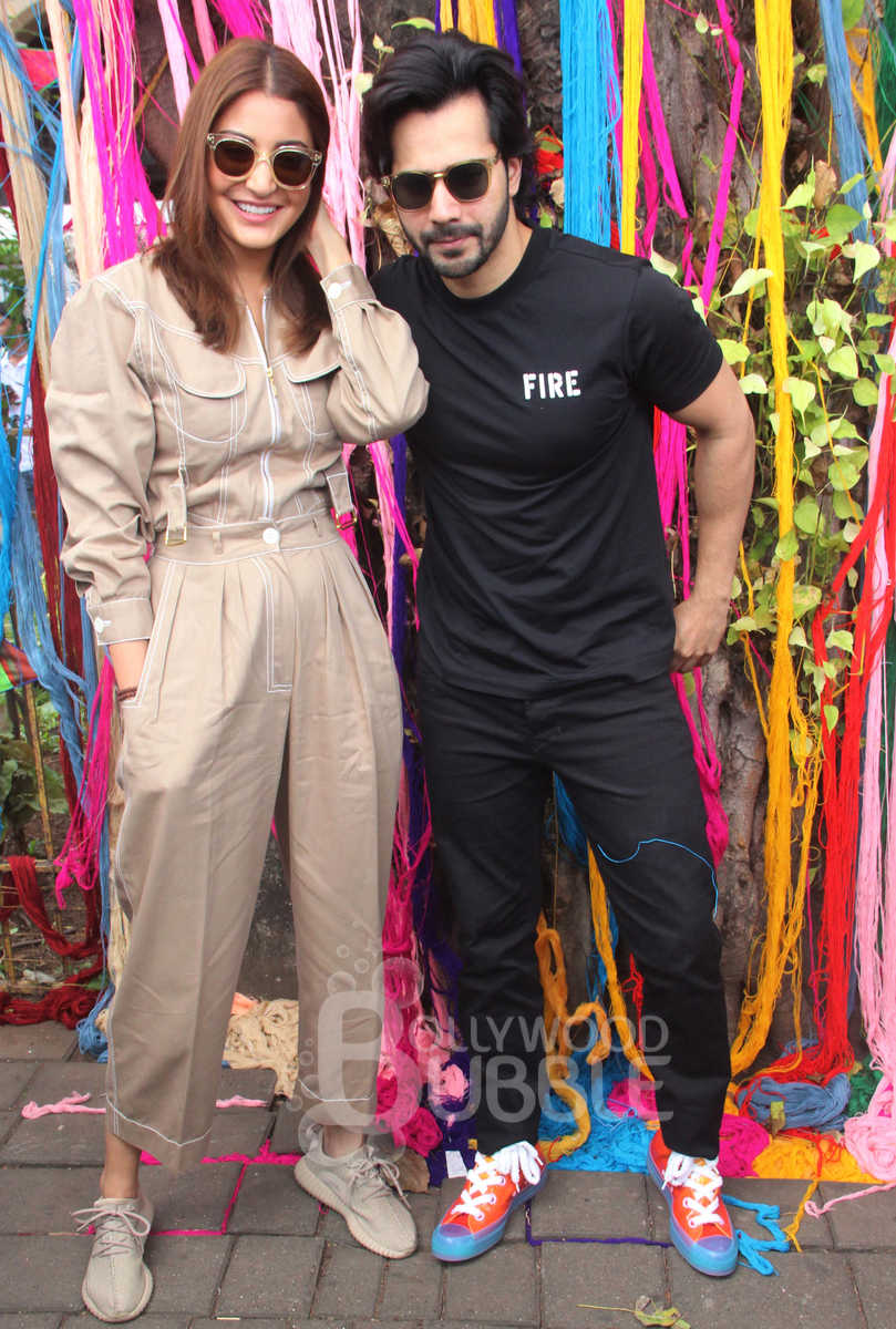 Sui Dhaaga Mumbai promotions pictures