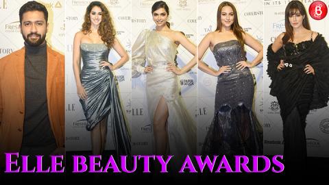 Deepika Padukone Vicky Kaushal Disha Patani Elle Beauty Awards