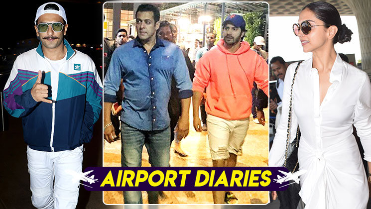 B-town celeb spotted airport fashion