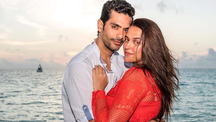 neha dhupia angad bedi blessed with baby boy girl