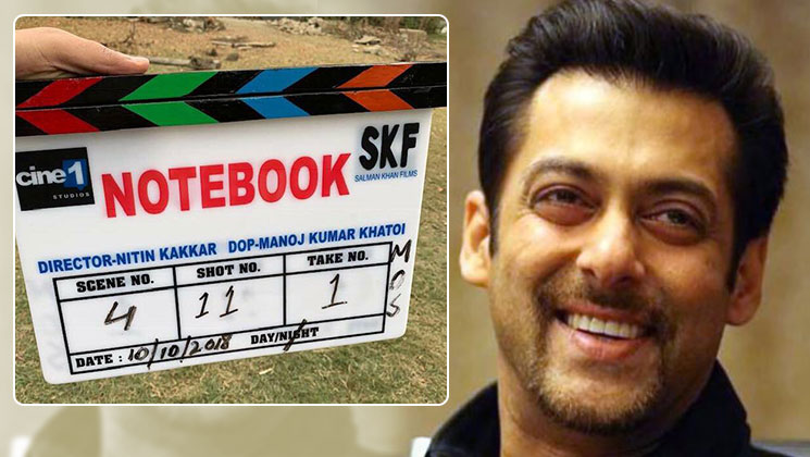 Salman Khan Films Notebook Shoot Starts