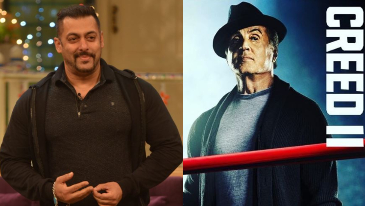 Salman Khan Wishes Good Luck Sylvester Stallone Creed II