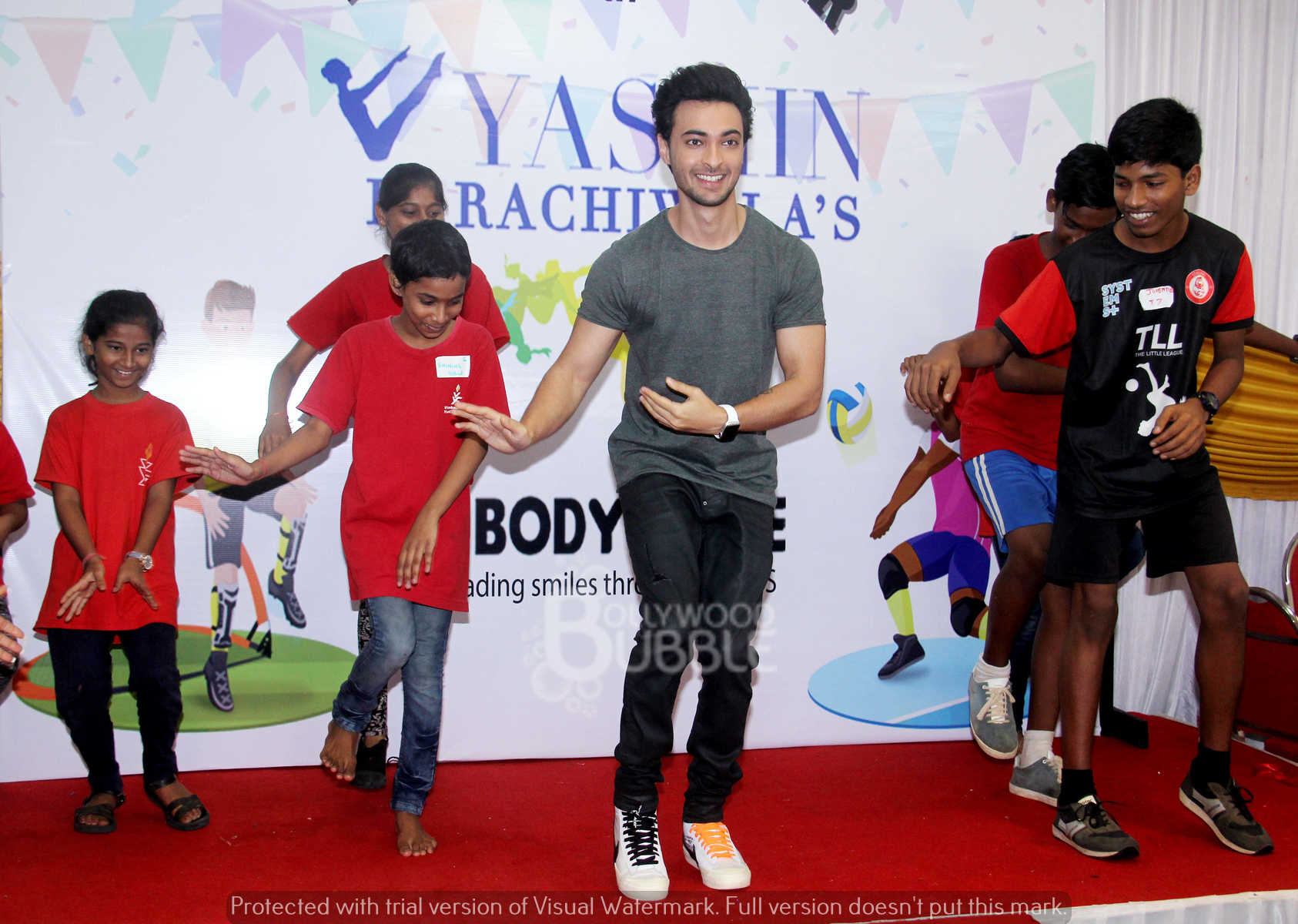 pics sohail, aayush sharma yasmin karachiwala event