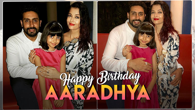 Abhishek Bachchan wishing Aaradhya birthday