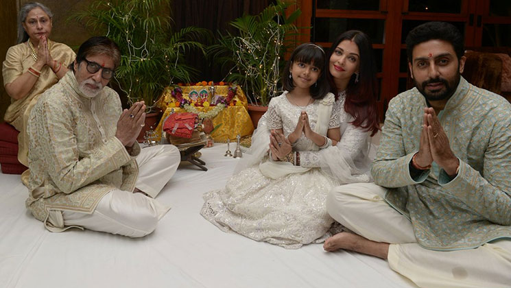 Amitabh Bachchan Diwali Celebrations with family