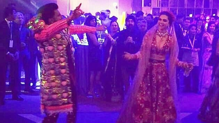 Ranveer Deepika dance ritika bhavnani party