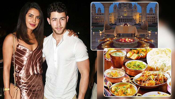 Priyanka Chopra Nick Jonas wedding cuisine