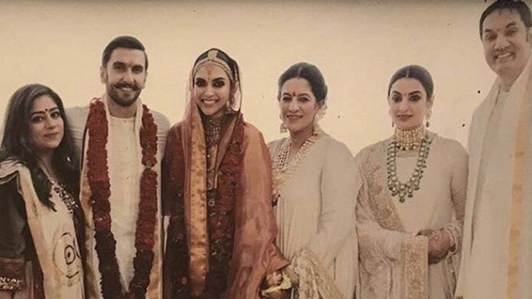Ranveer Singh Family Photo With Deepika Padukone