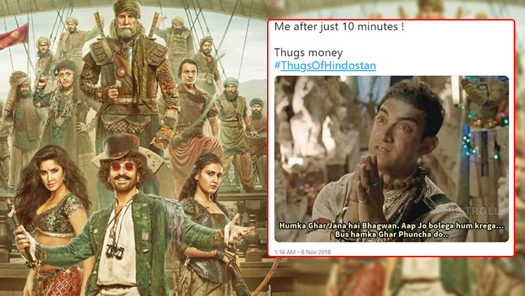 aamir khan thugs of hindostan review memes trolls