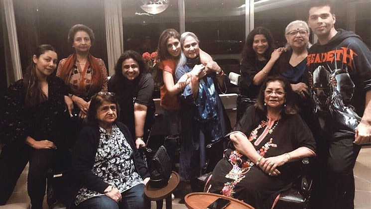 Karan Johar Gauri Khan Shweta Bachchan mommy dinner