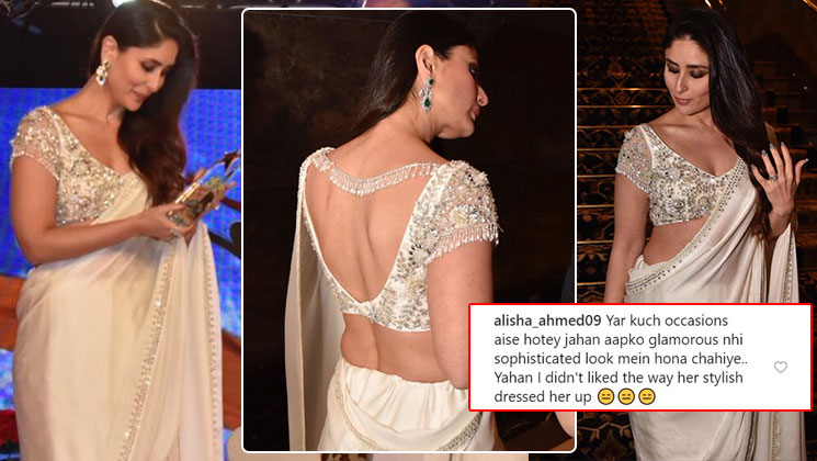 Kareena Kapoor Trolled for her saree