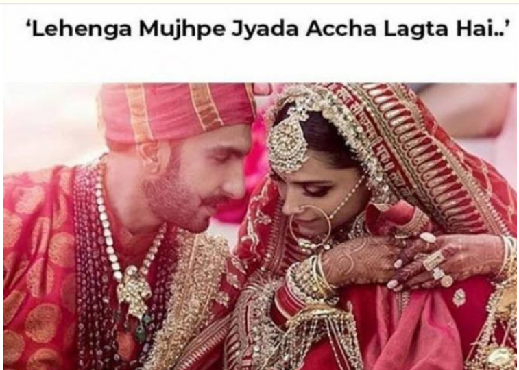 Deepika Padukone Ranveer Singh wedding fun facts