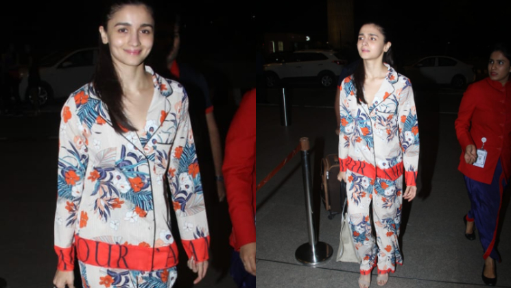 Alia Bhatt trolled night dress aiport