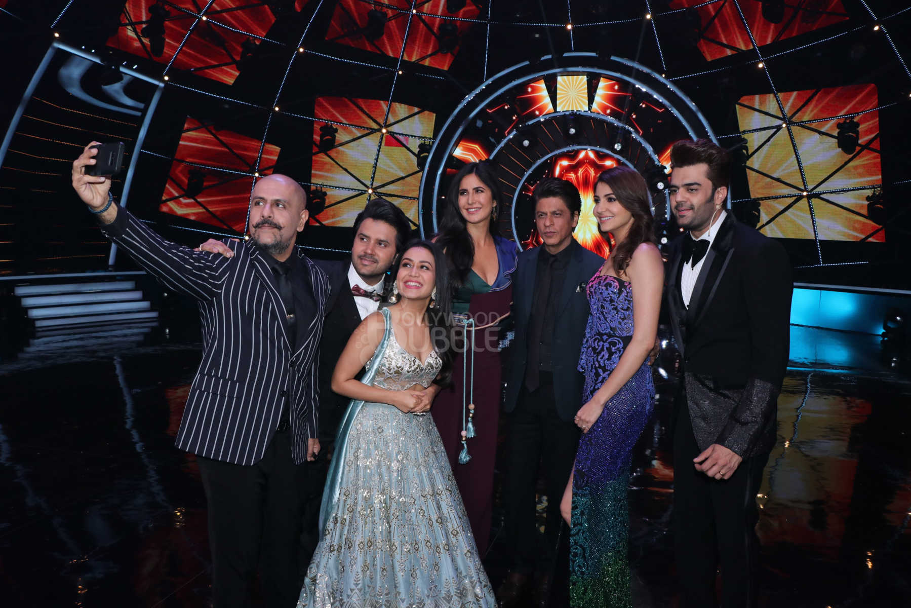 Shah Rukh Katrina Kaif Anushka Sharma Zero Promotion indian idol sets