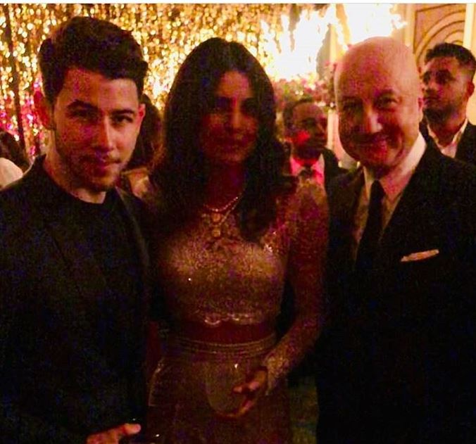 Priyanka Chopra Nick Jonas Bollywood Reception