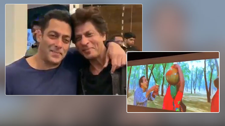 Salman Khan Shares Karan Arjun VideoSalman Khan Shares Karan Arjun Video