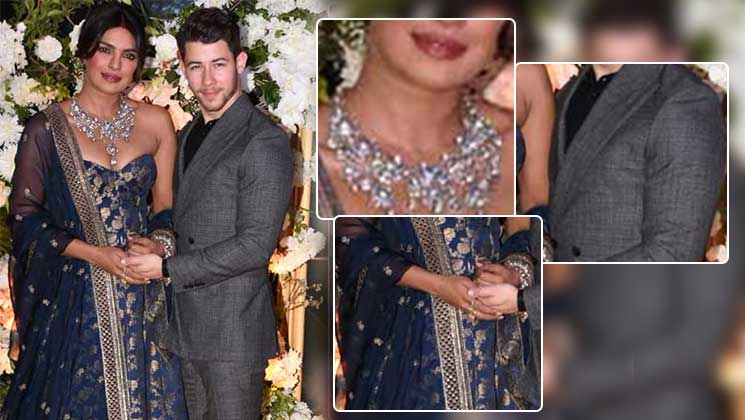 Priyanka Chopra Nick Jonas Mumbai Reception Outfits Details