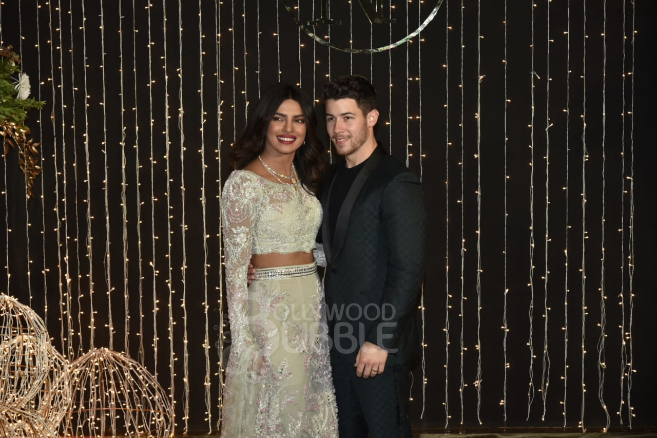 Priyanka Chopra Nick Jonas Mumbai Bollywood Reception