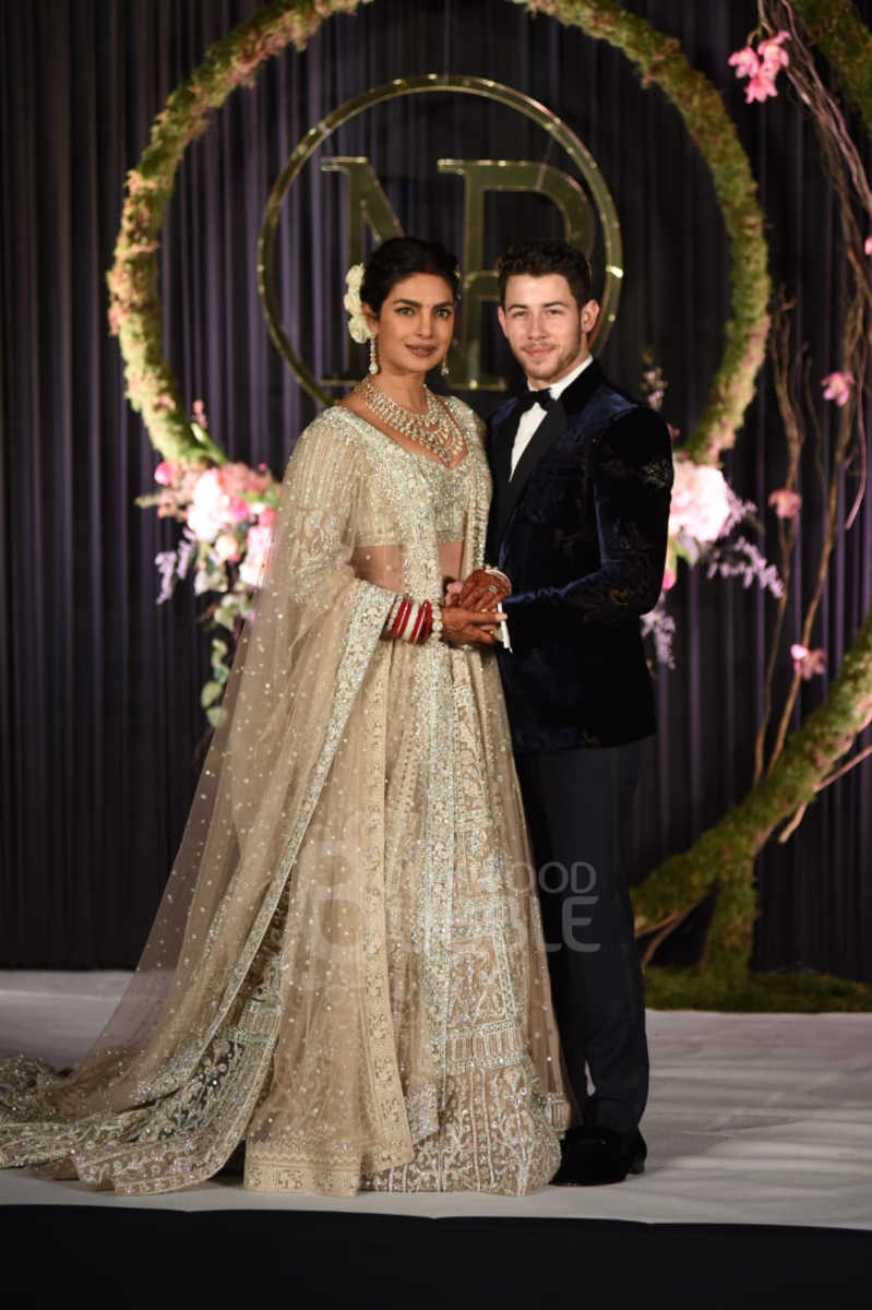 Priyanka Nick Delhi wedding reception pictures