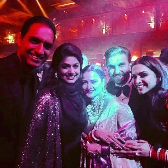 Deepika Ranveer Inside Pictures Mumbai Bollywood reception