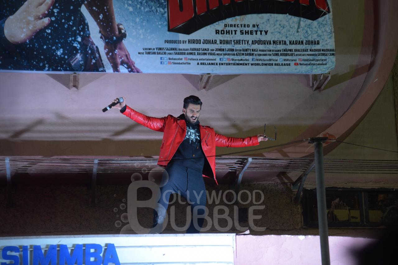 ranveer rohit Gaiety theatre simmba