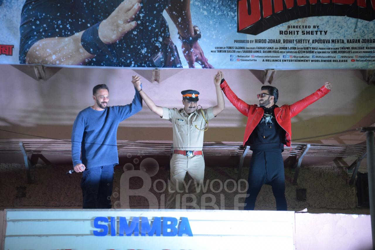 ranveer rohit Gaiety theatre simmba