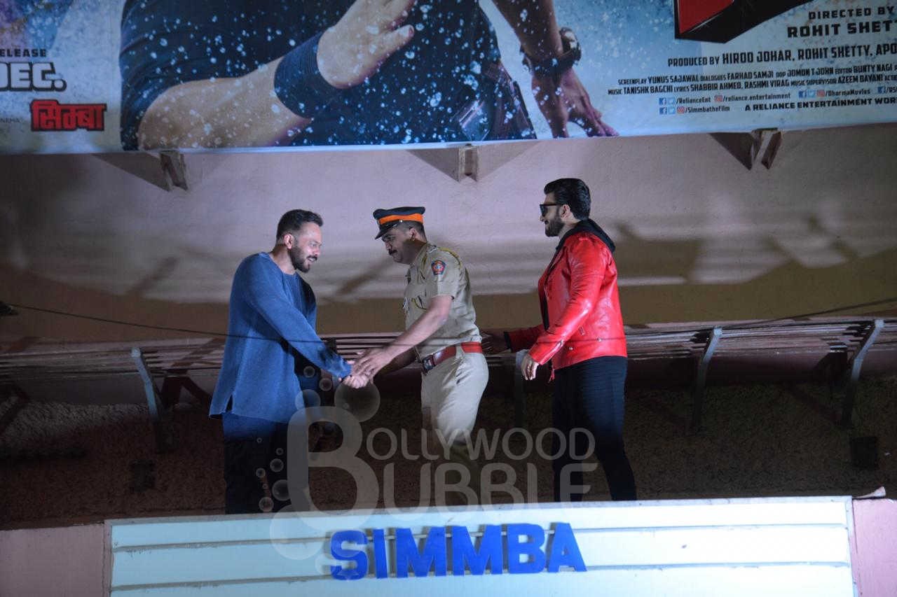 ranveer rohit Gaiety theatre simmba