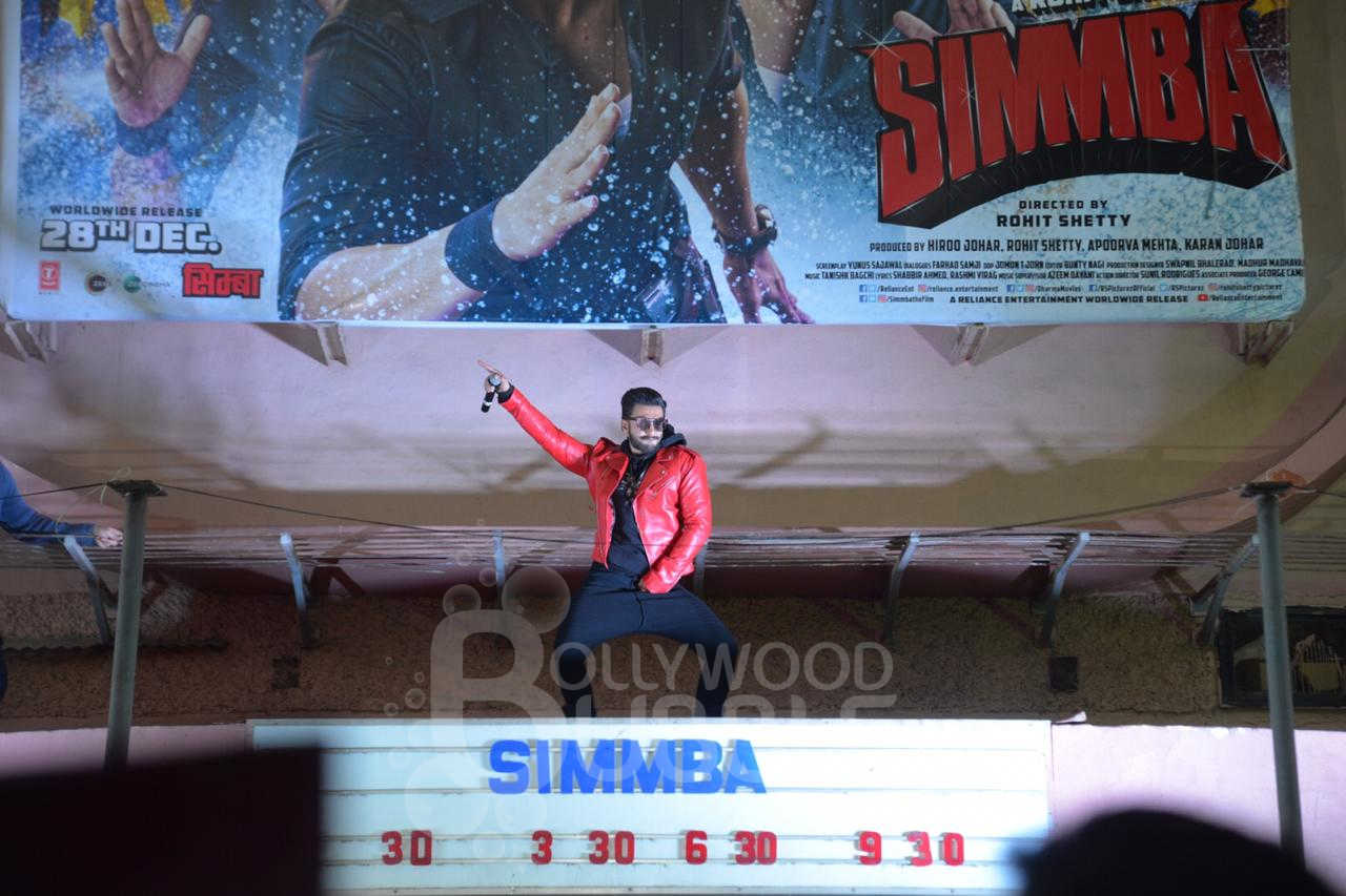 ranveer rohit Gaiety theater simmba