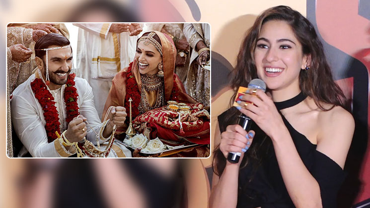 Sara ali khan ranbir kartik ranveer deepika marriage simmba trailer launch