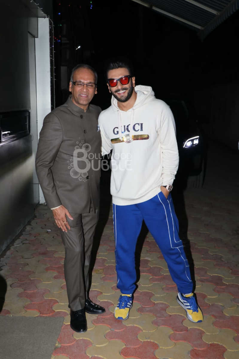 Ranveer Singh Deepika Padukone Simmba Special Screening