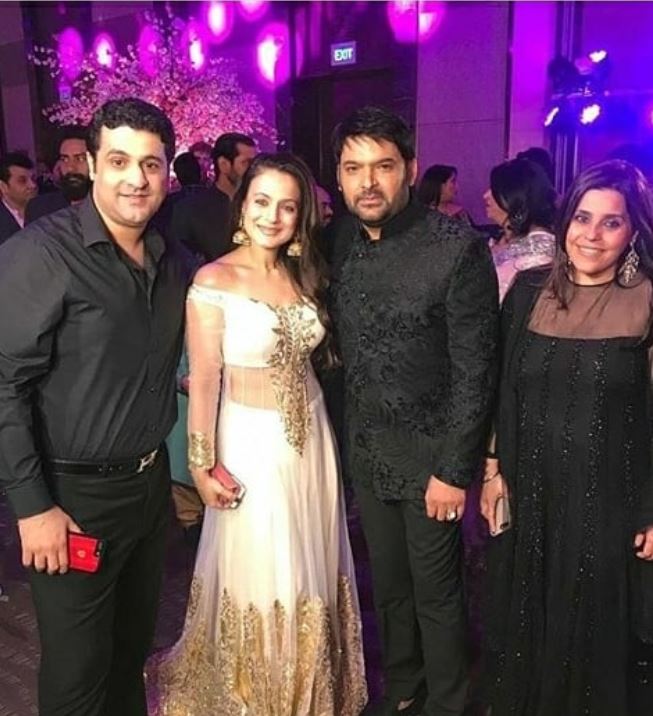 Kapil Sharma Ginni Chatrath Mumbai Wedding Reception
