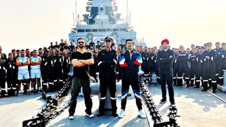 Ranveer Singh Rohit Shetty Indian Navy