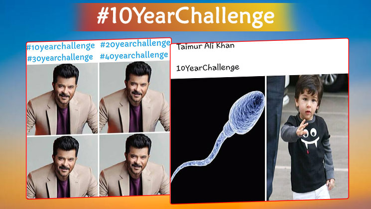 10 year challenge memes taimur anil kapoor