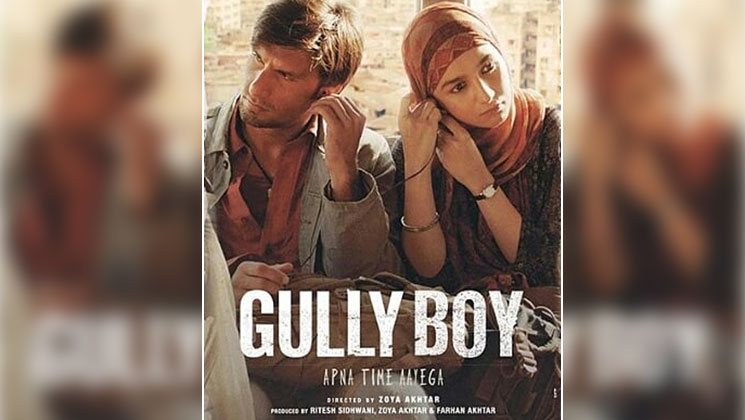 Gully Boy Poster Ranveer Singh