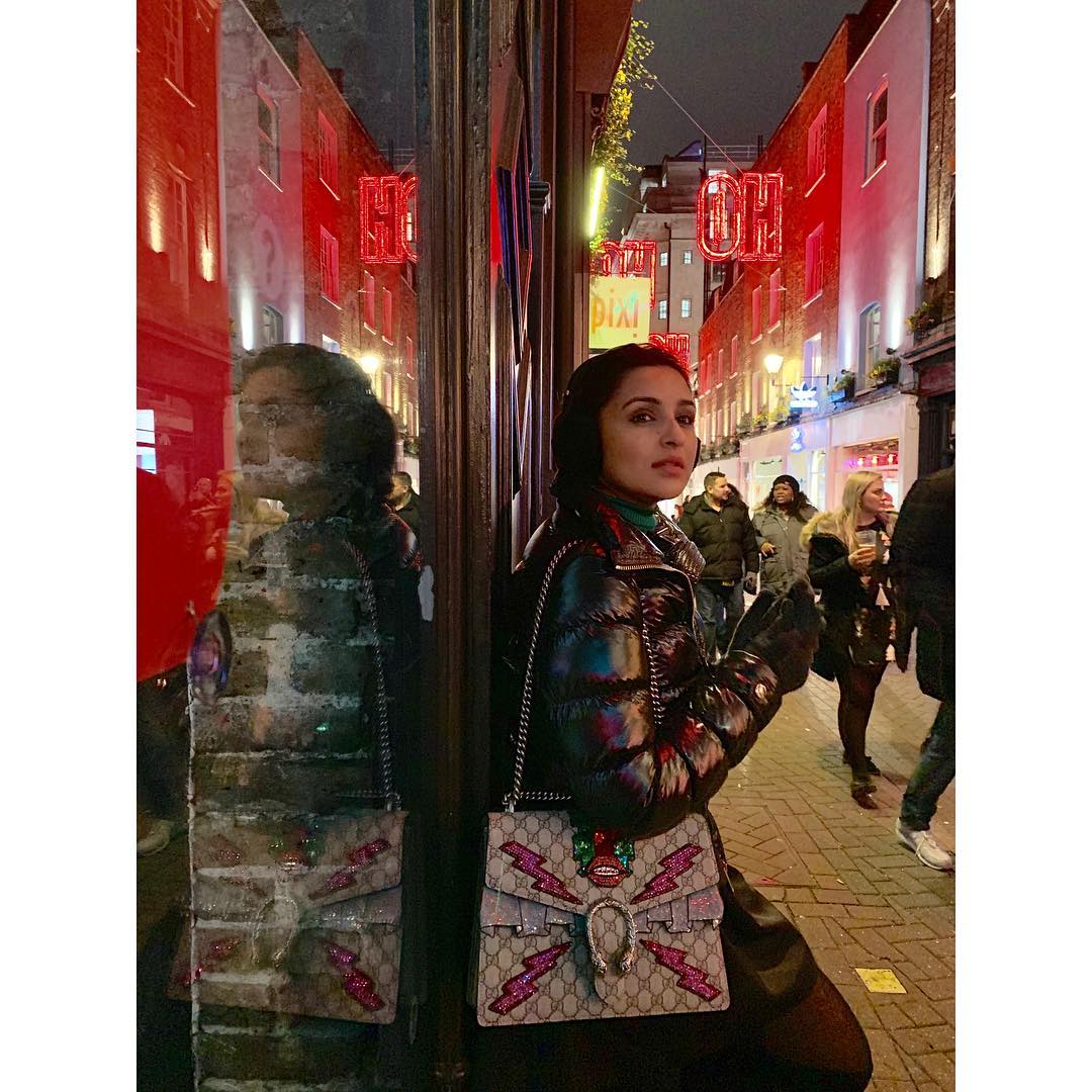 parineeti chopra london vacation pictures