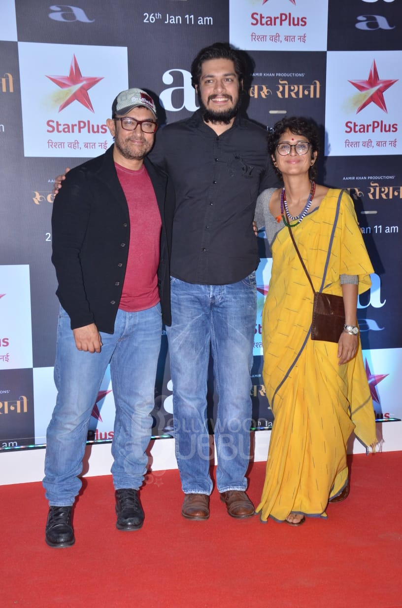 Aamir Khan Kiran Junaid Ira Rubaru Roshni Screening