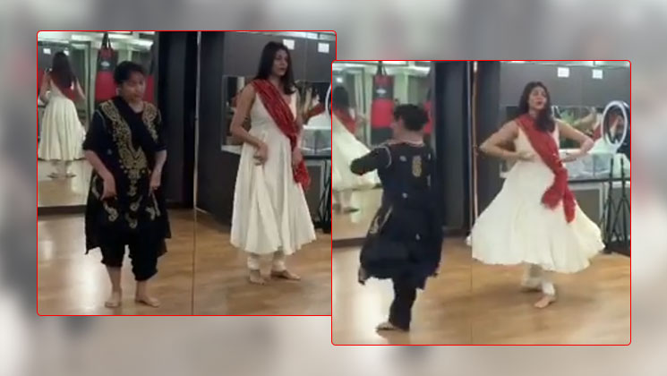 Sushmita Sen Learns Kathak Dance