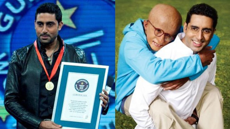 abhishek bachchan guinness world record holder