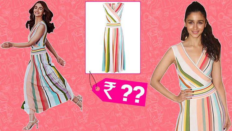 Alia Bhatt Rainbow Dress Cost