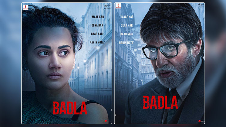 amitabh taapse badla first poster