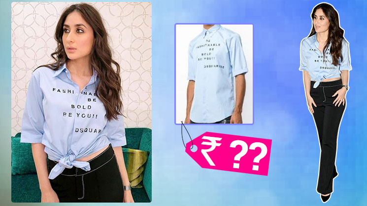 kareena blue slogan shirt cost