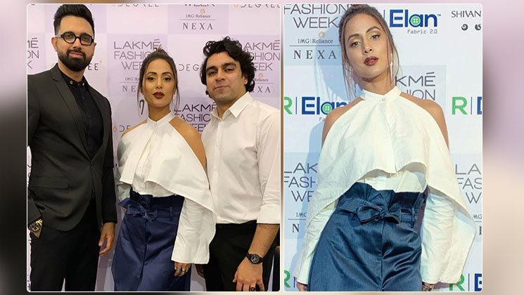 Hina Khan Lakme Fashion Week 2019