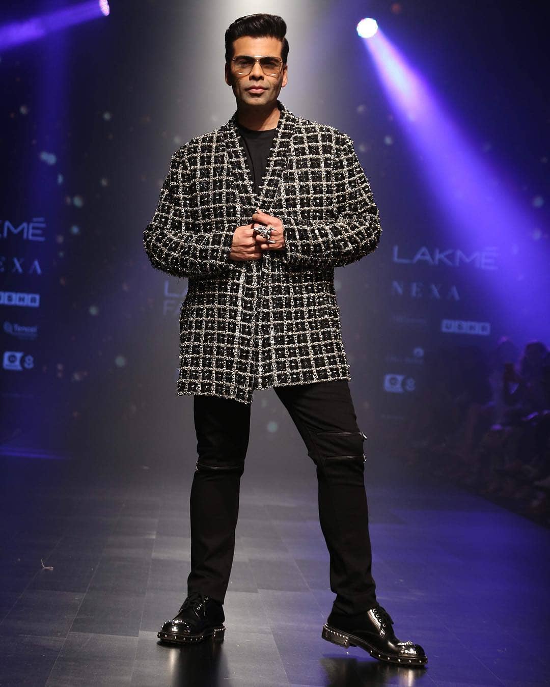 Karan Johar Lakme Fashion Week 2019