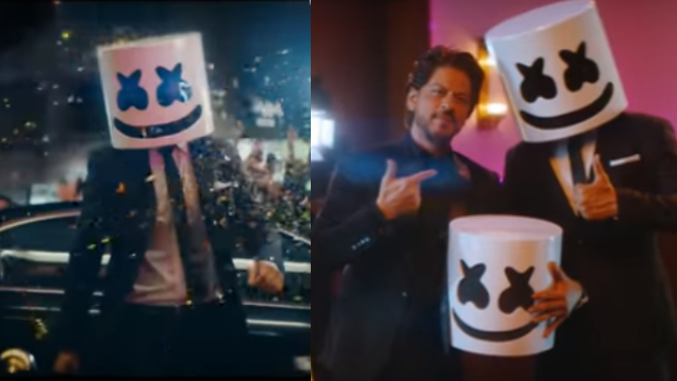 Shah Rukh Khan Marshmello music video