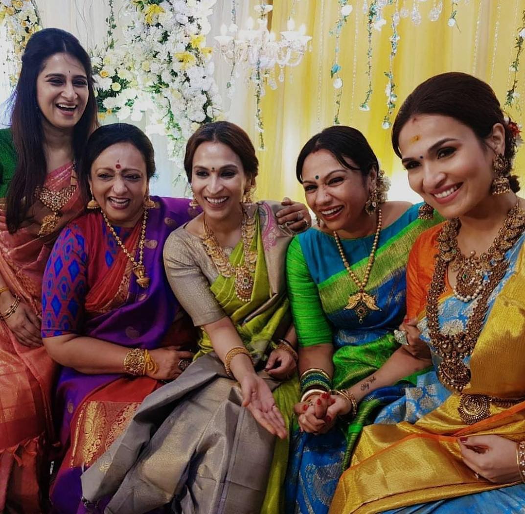 Rajinikanth daughter Soundarya Pre-wedding bash
