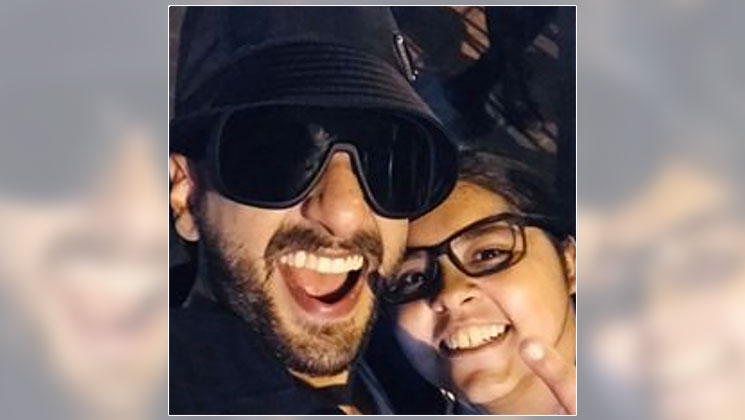 Ranveer Singh with fan